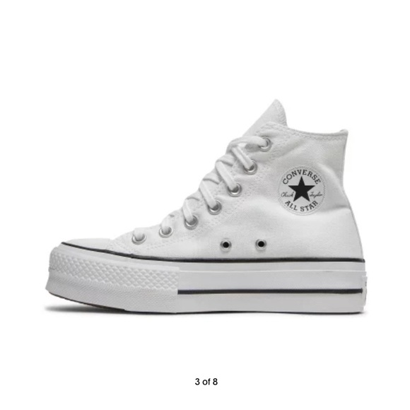 Converse Shoes - Women’s Chuck Taylor All Star Platform High 'White'
